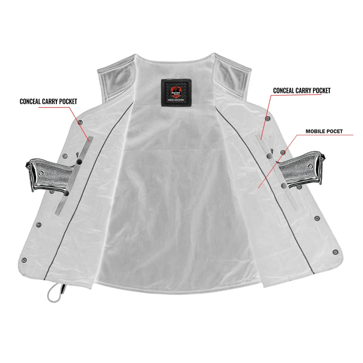 Women's Premium Classy Longer Body 3/4 Vest