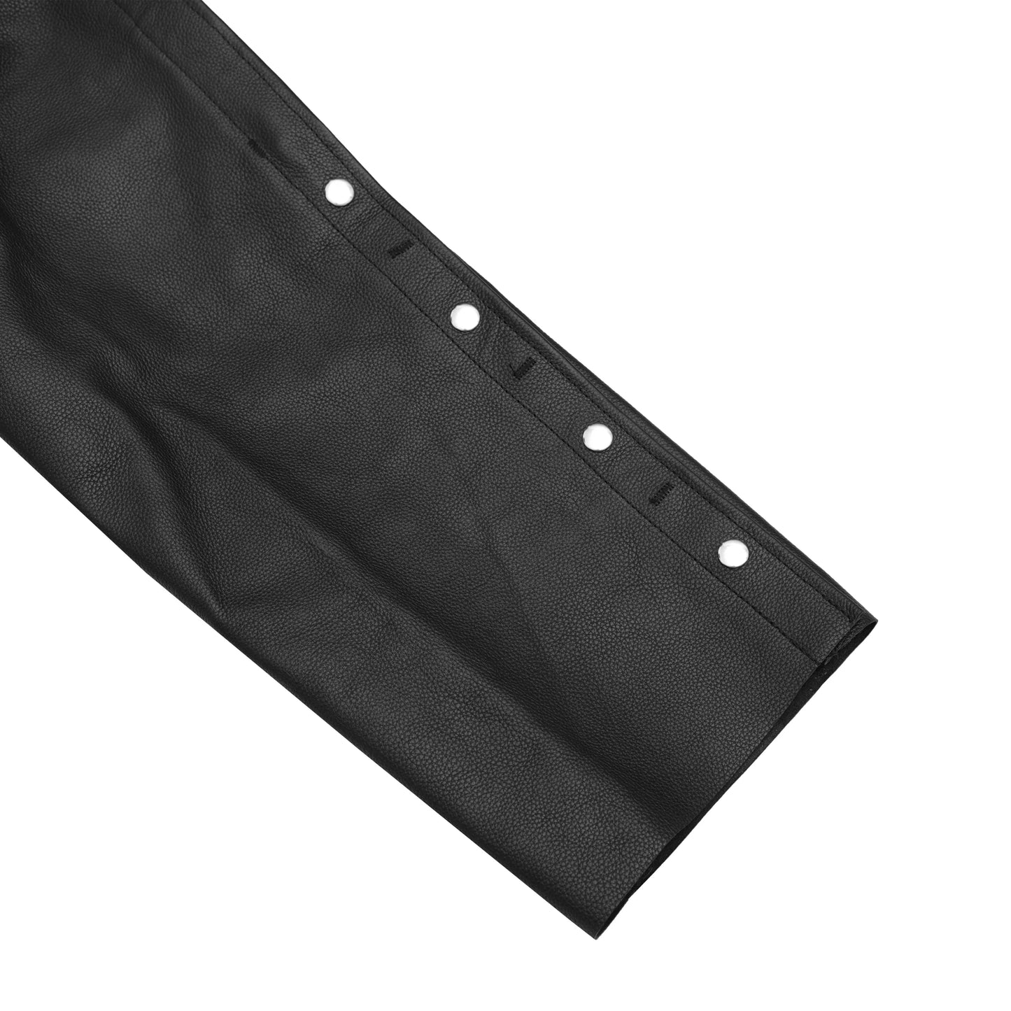 Unisex Basic Coin Pocket Leather Chaps