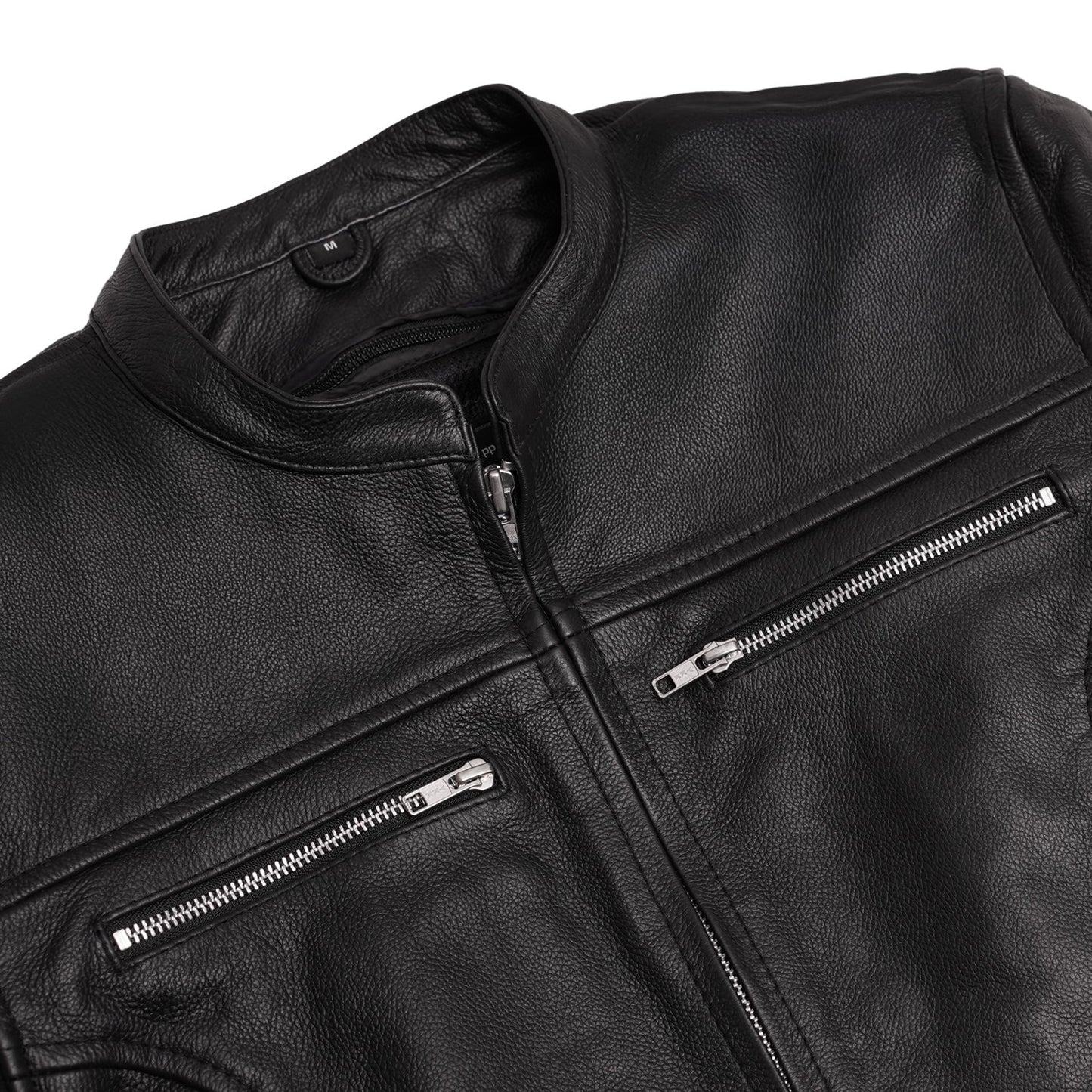 Road Queen Women's Black Leather Biker Jacket