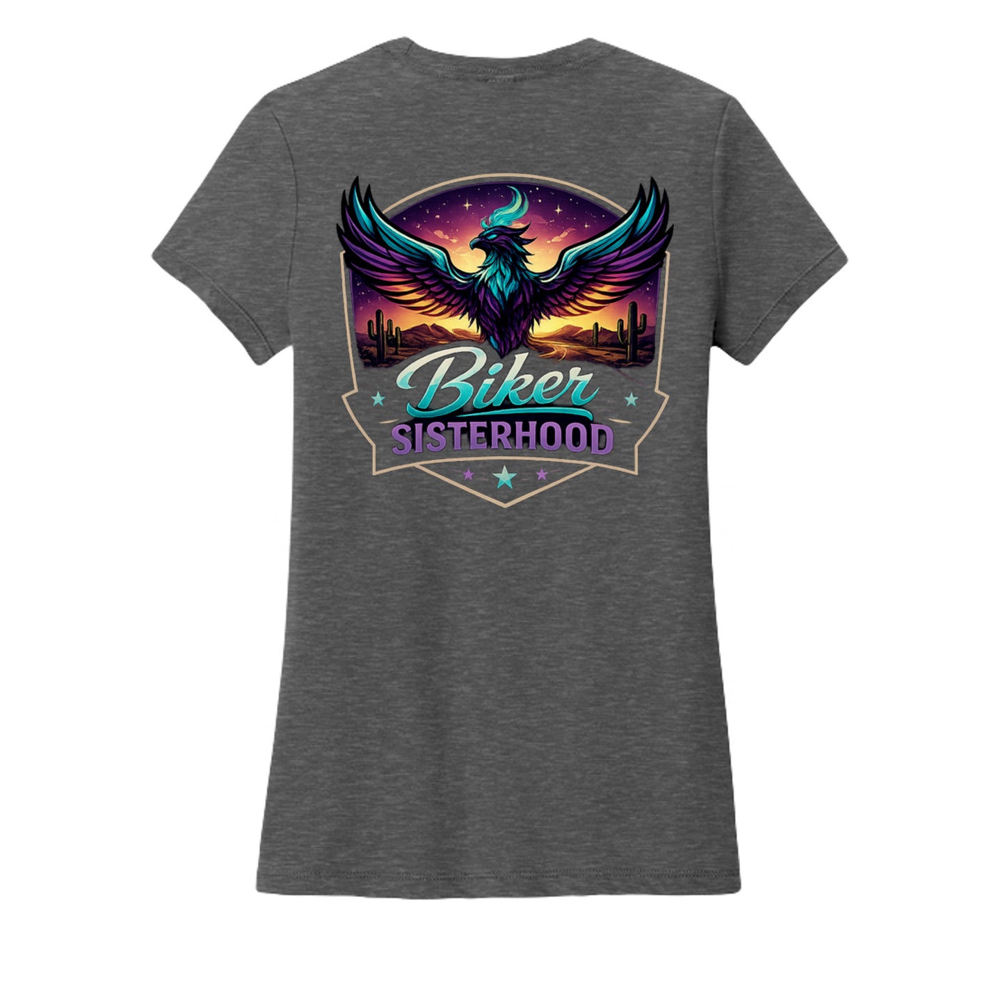 Dark Heather Grey - LPC450 - BACK