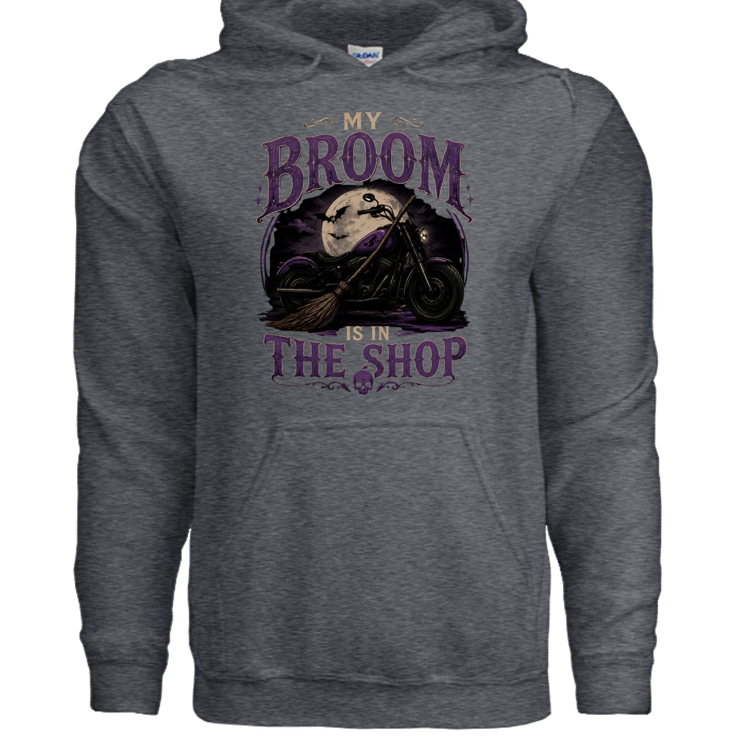 DARK HEATHER - G185 - FRONT