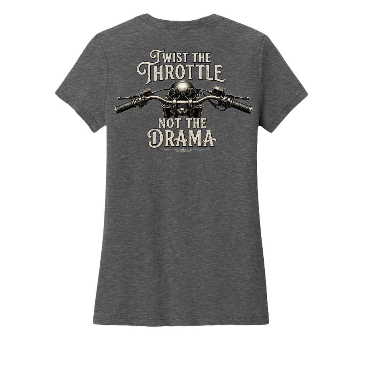 Dark Heather Grey - LPC450 - BACK
