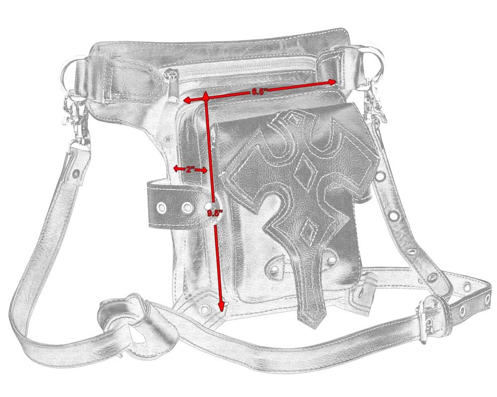 Thigh Bag w/Waist belt